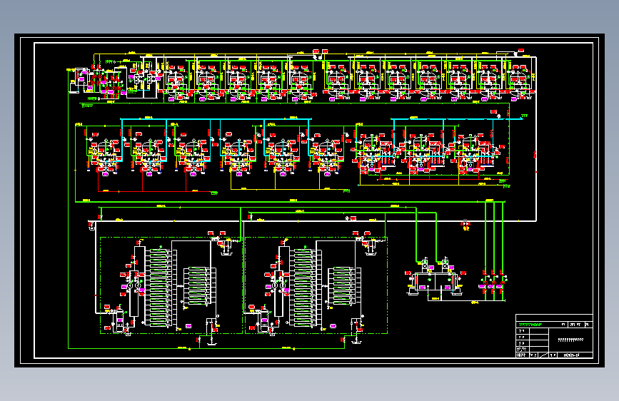 锅炉补给水处理流程图之一