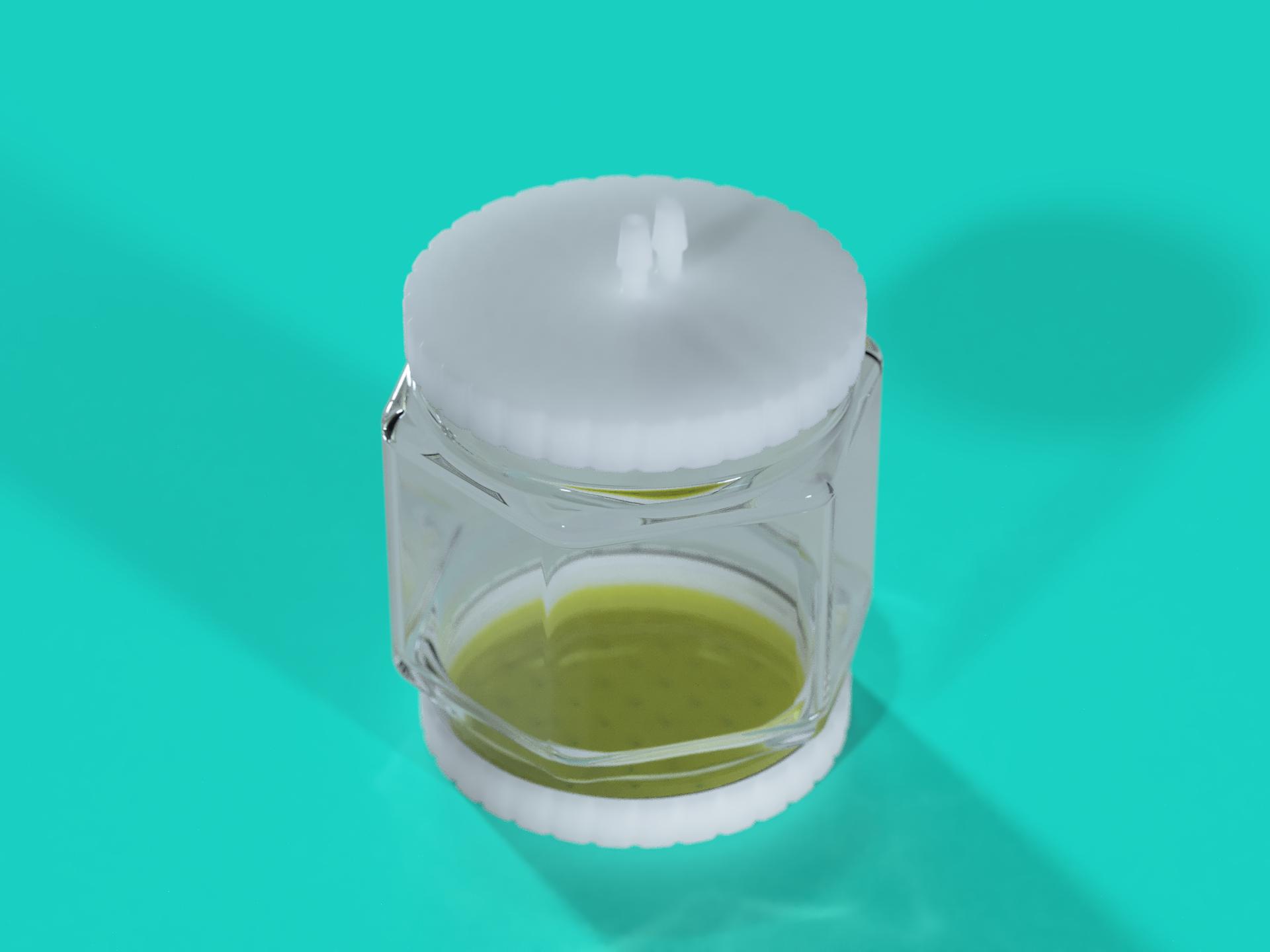 3D可打印的生物反应器，用于深空食品生产