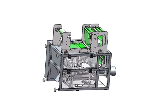 基于Solidworks食品包装机结构设计-三维图 1056586