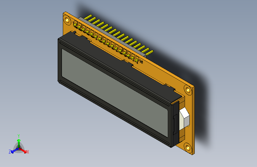 标准LCD 16x2