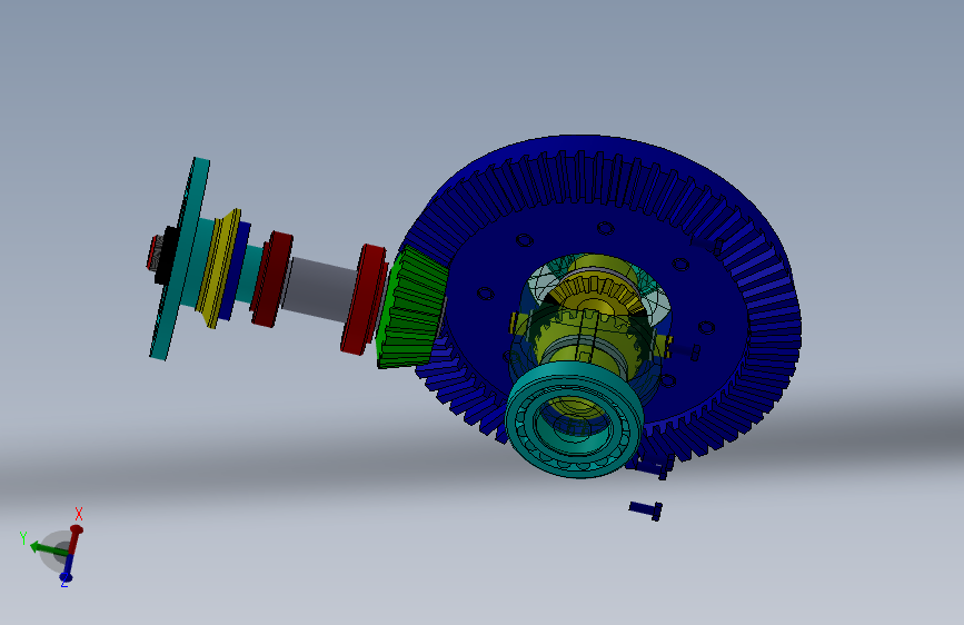 汽车差速器的建模和仿真设计【说明书+CAD+SOLIDWORKS+仿真】