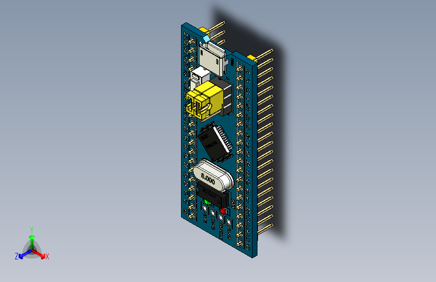 arduino、esp32、stm32及驱动板的三维模型