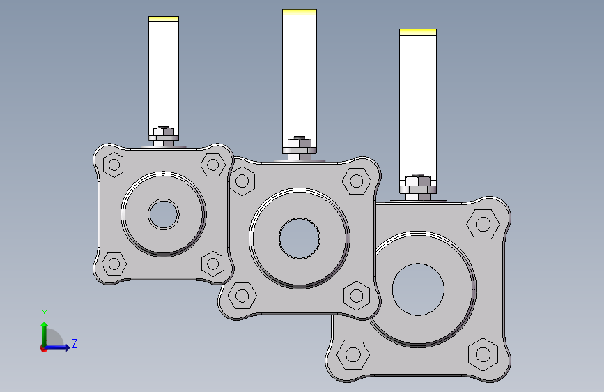 3款CL2500锻钢球阀模型_SOLIDWORKS 2017_模型图纸下载 – 懒石网