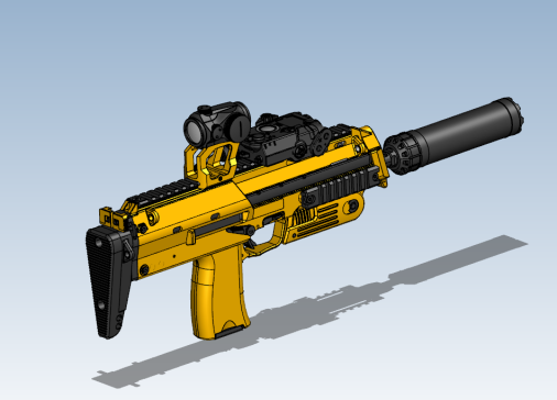 HK MP7冲锋枪