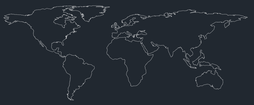 世界地图 - 世界地图