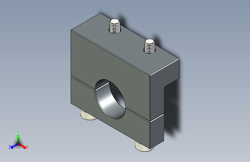 铝E3D V6安装_夹具