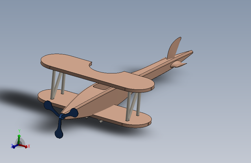 G04615-在 SolidWorks 中建模的飞机战斗机