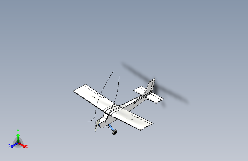 G04587-遥控模型 飞机 Cessna 150