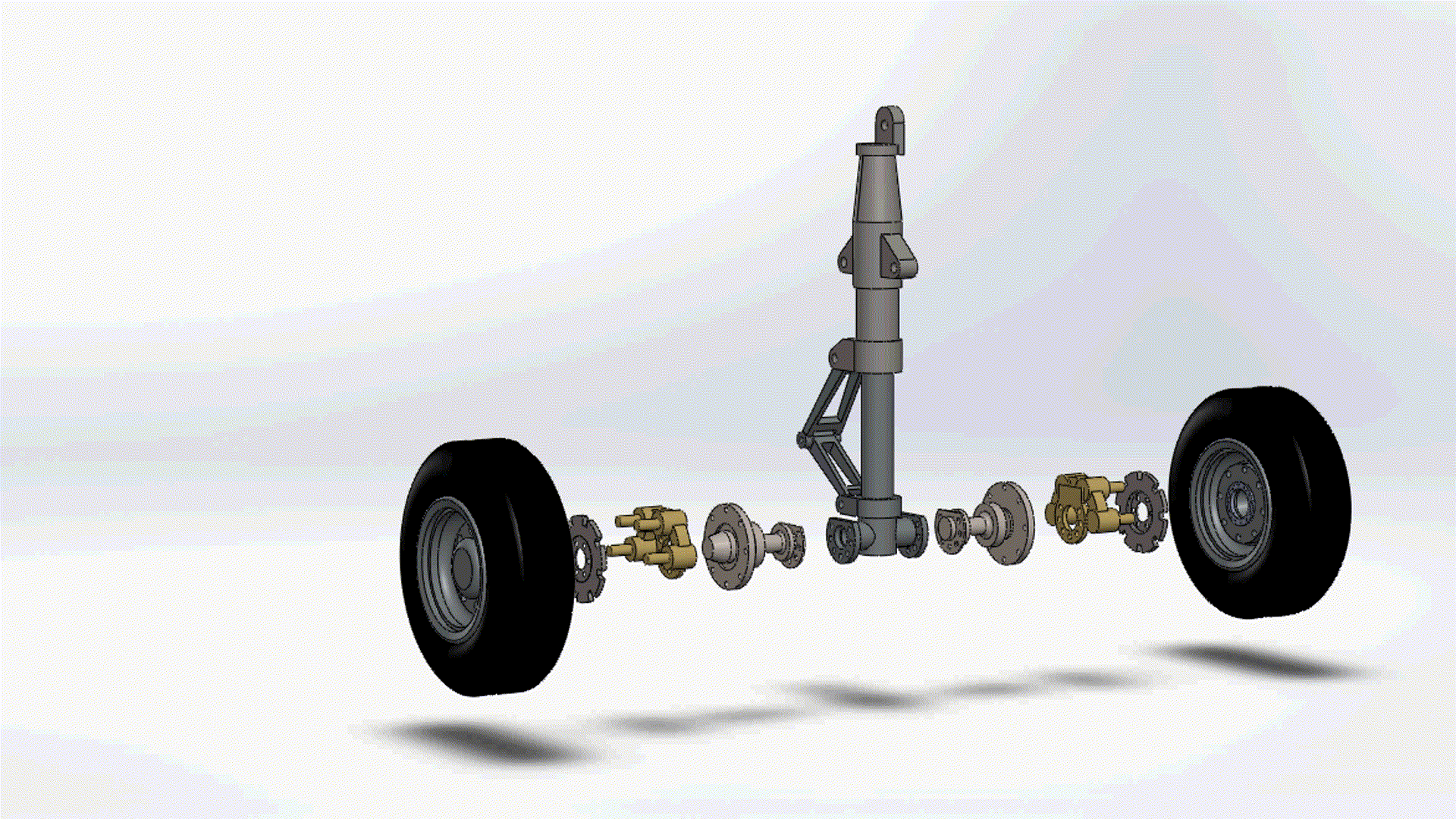 G05188-飞机起落架总成62