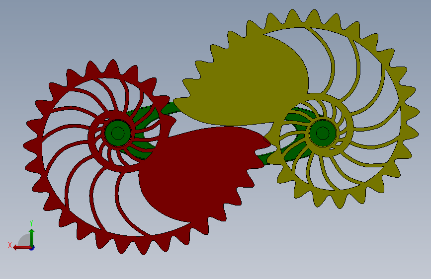 Nautilus齿轮