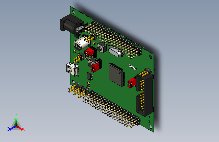 STM32H107主板