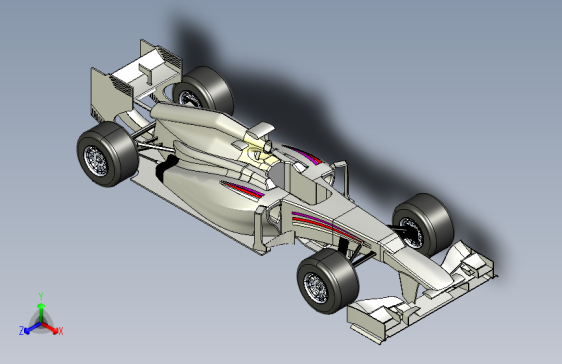 红牛F1 rb9 SolidWorks igs