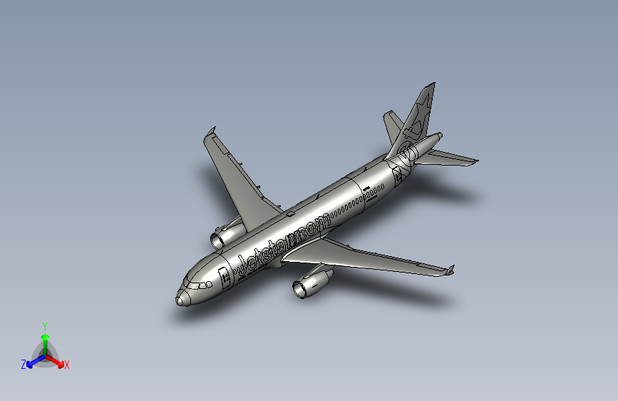 空客 a320 SolidWorks  stp STP SW STL