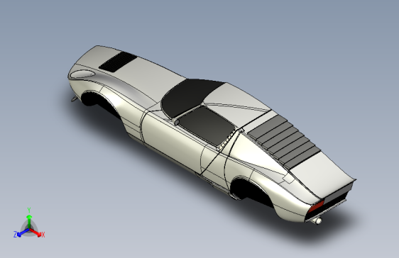 兰博基尼 miura SolidWorks  igs stp
