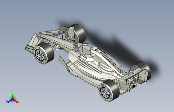 阿斯顿马丁 amr22 SolidWorks  igs