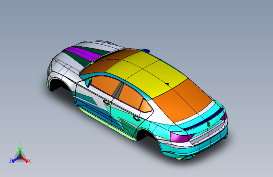 斯柯达 速派 SolidWorks stp