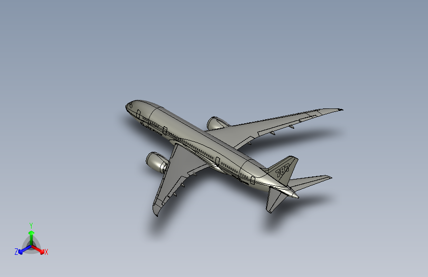 波音 787 Dreamliner(edited) SW STP IGS STP IGS SW