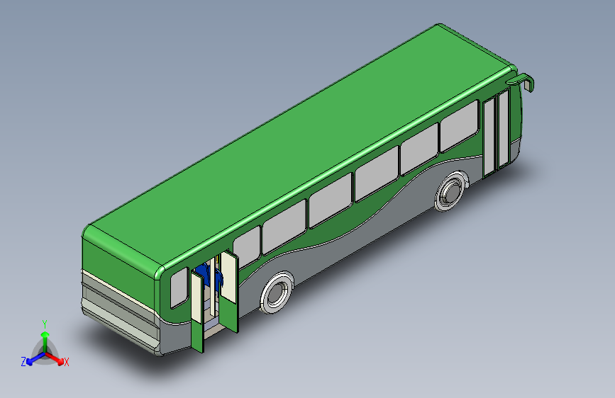 城市公交车 sw14