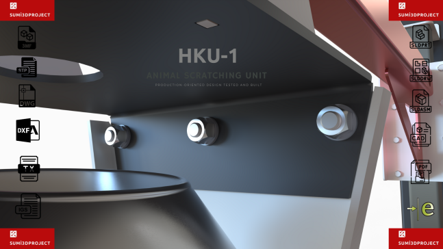 动物抓挠单元-HKU-1（数字项目）