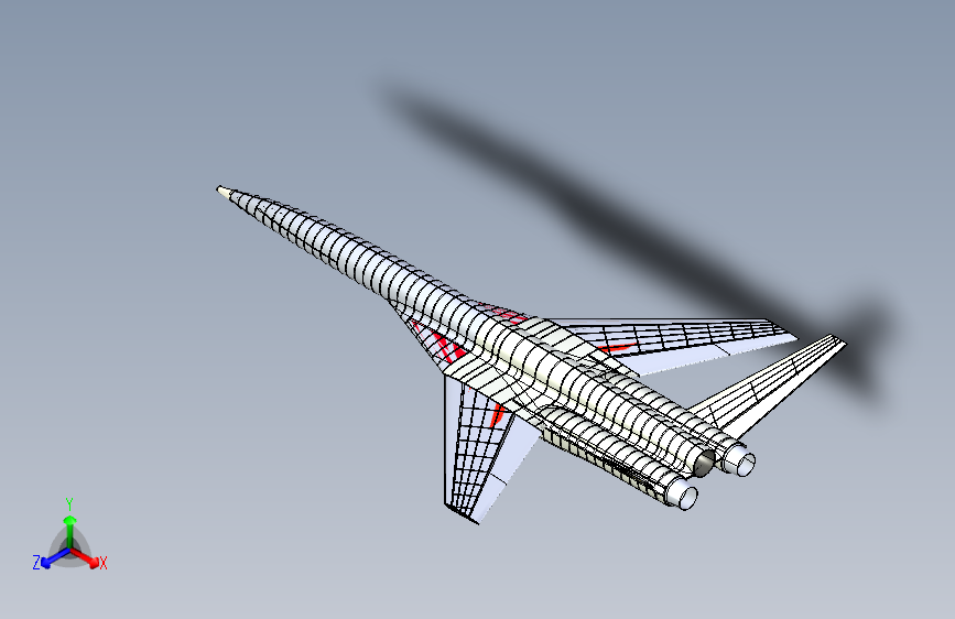 G03486-空射轨道火箭无人机