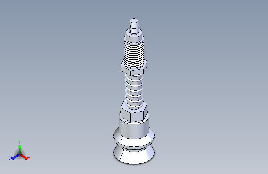 吸杯M10x60mm +吸力橡胶D20mm