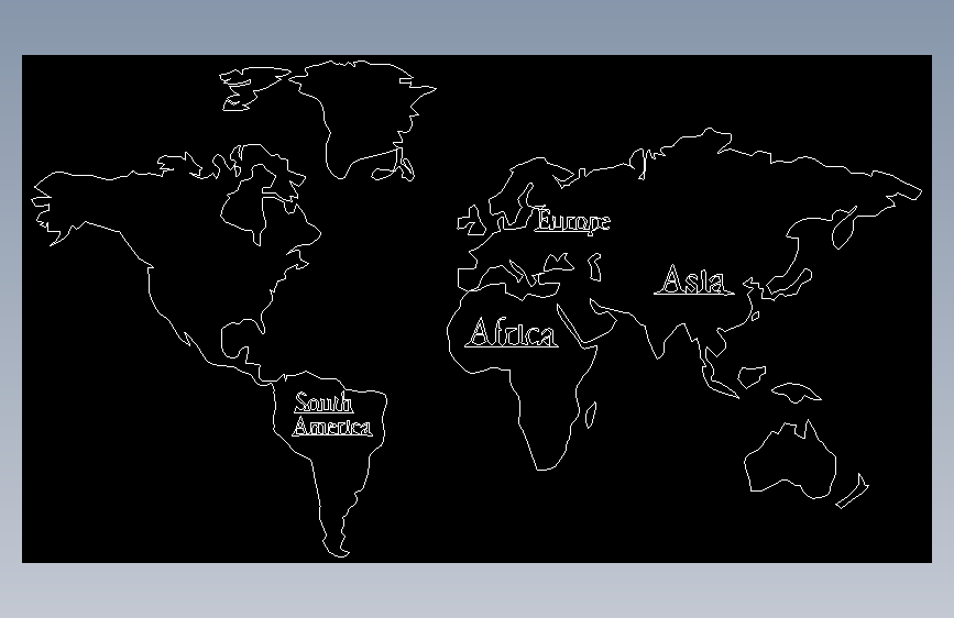 世界地图