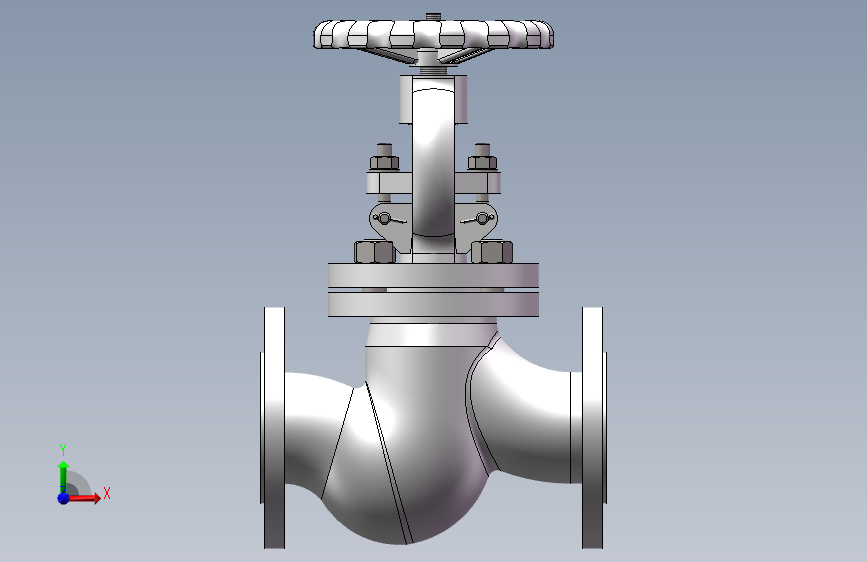 SolidWorks截止阀建模-- 430156-15