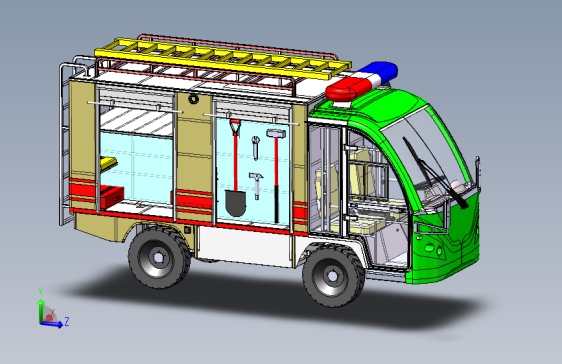 消防工具车--1354873-2000