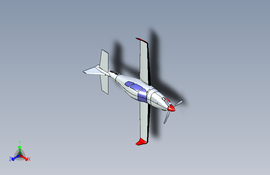 G03725-Lancair+IV+涡轮螺旋桨飞机战斗机 飞机