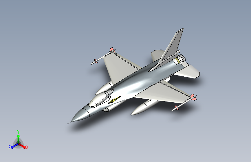 G03665-f16（用作蝙蝠车）战斗机 飞机