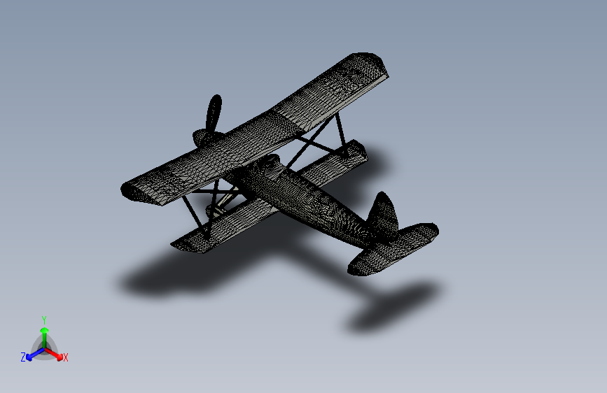 G03582-Arado+Ar+68飞机战斗机 飞机