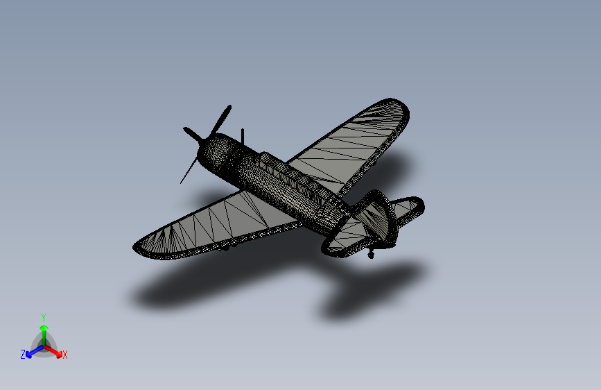 G04263-柯蒂斯+SB2C+地狱潜水员-战斗机-飞机
