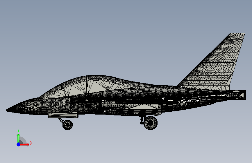 G04566-雅科夫列夫+Yak-130++94-战斗机-飞机 正面视图
