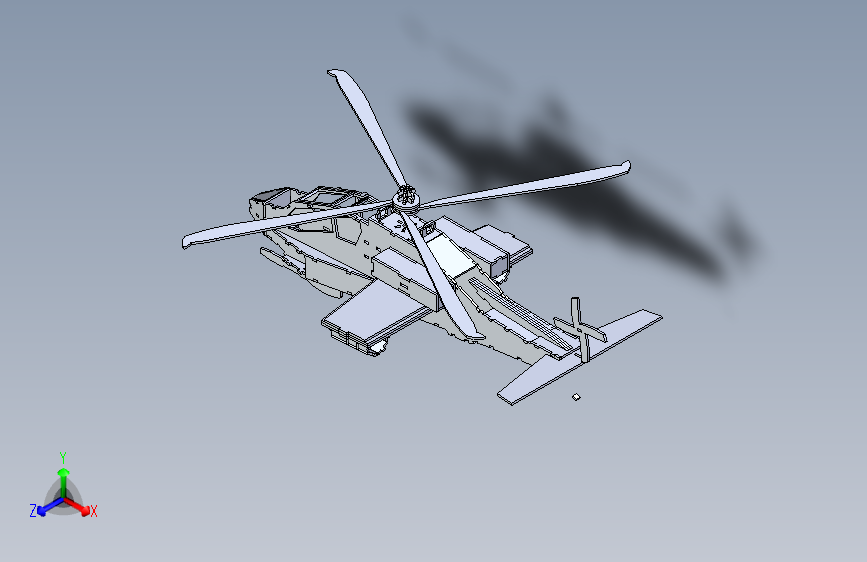 G04713-阿帕奇直升机+AH-64-直升机
