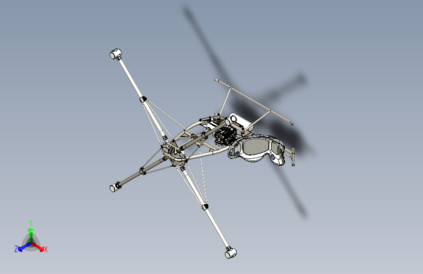 G04688-SFL-01+四旋翼飞行器原型机-直升机