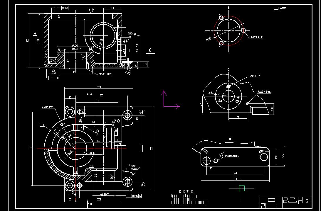 蜗杆减速器箱体加工工艺及铣床夹具设计