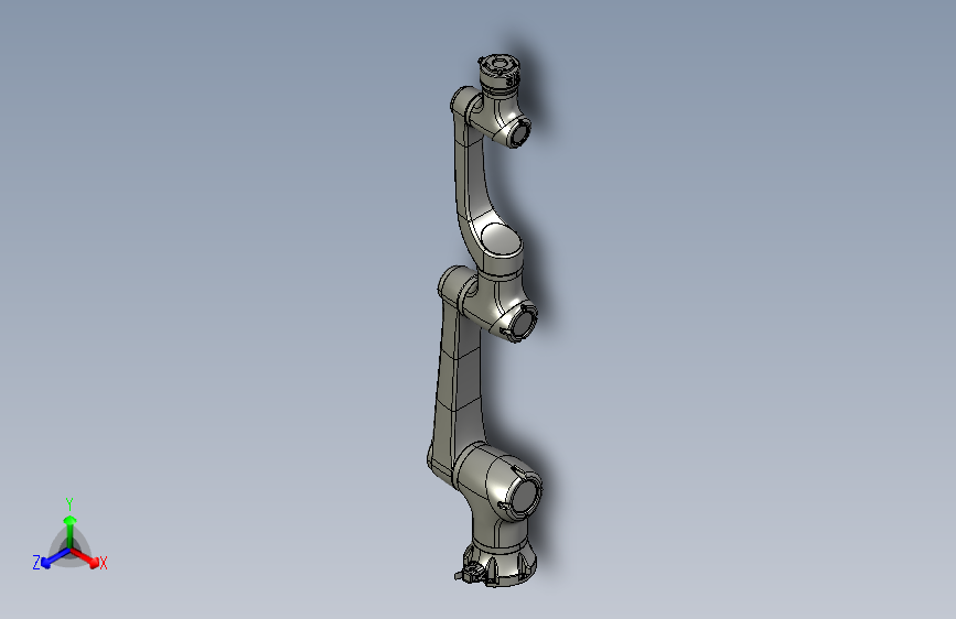 HansRobot_E05-L 3.5kg 950_总线末端_一体上臂-STEP