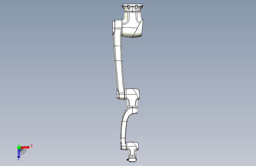 HansRobot_E15 15kg 1300_总线末端-STEP 俯视图
