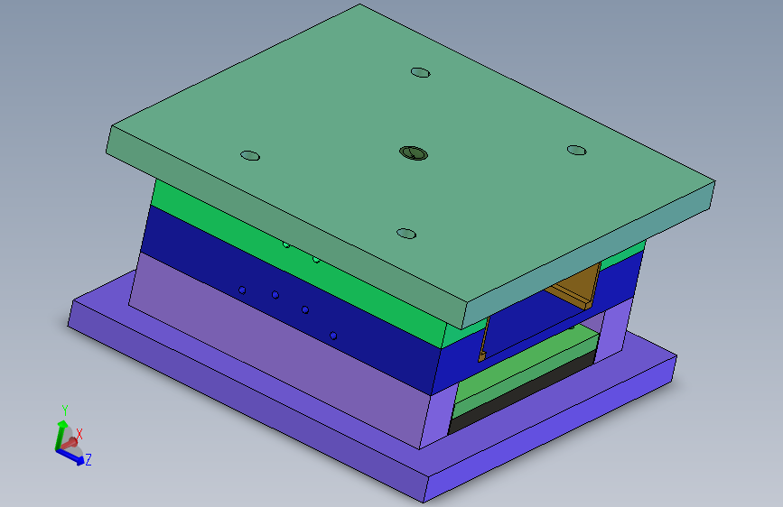 塑料杯 注塑模具 CATIA(1)