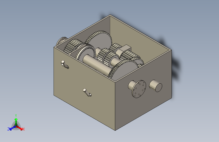 主轴齿轮箱（Head Stoke Gear Box of Lathe）