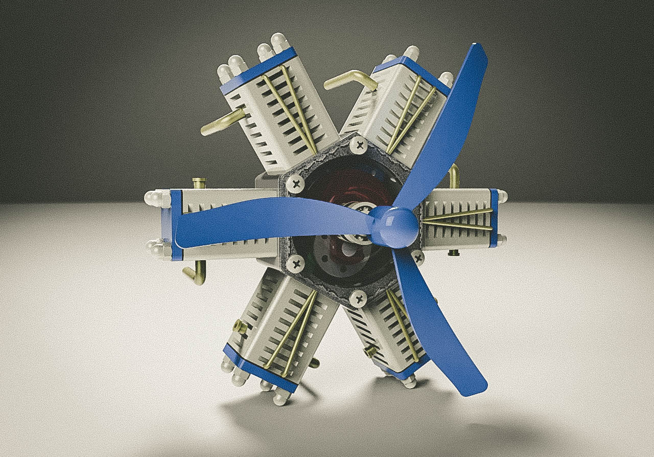 G08224-星形发动机862