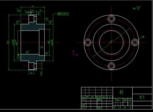 圆形法兰加工工艺及夹具设计【含工艺流程】【沈阳理工】