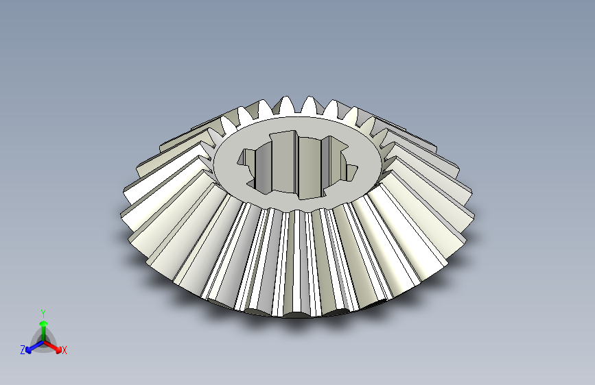斜齿锥齿齿轮箱3D图纸 Solidworks设计 附IGS格式