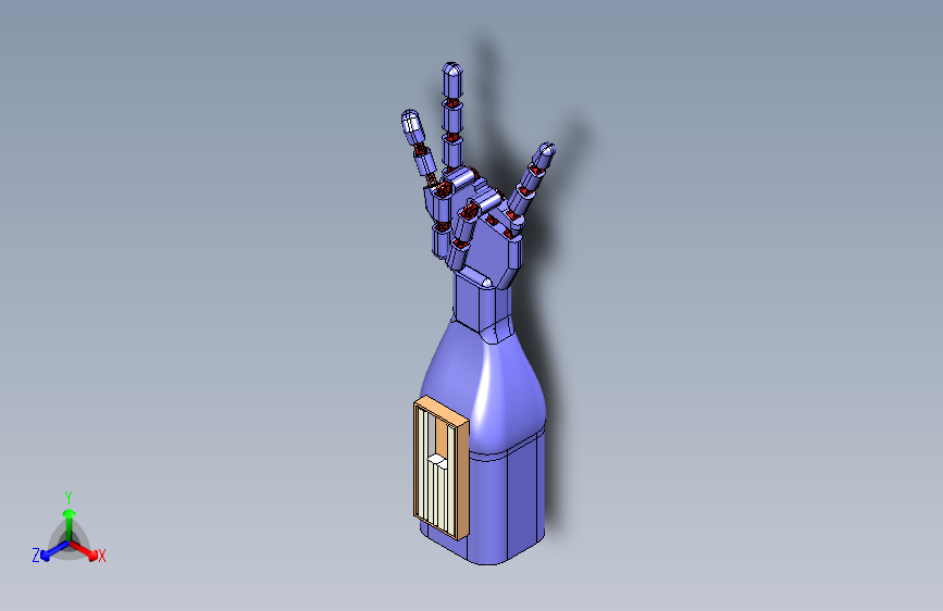 G06085-人体模型手：3D模型453
