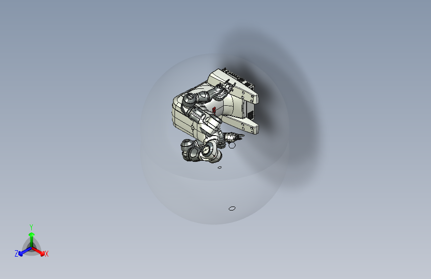 G06611-ABB_IRB14000_with_WorkSpace工业机器人47