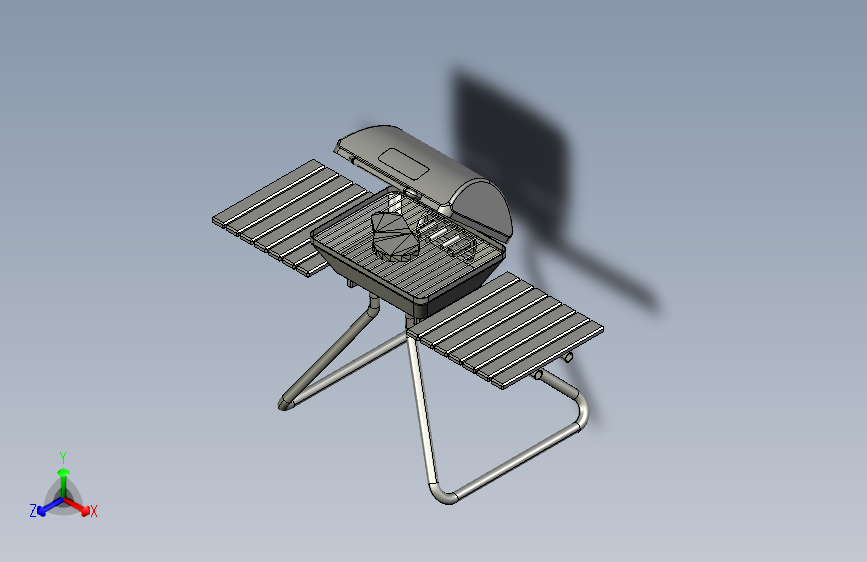 G06810-户外烧烤架，斯特林发动机灯概念38