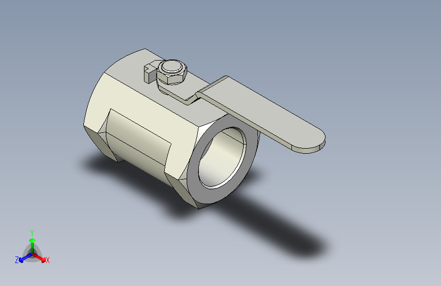 标准通径内螺纹不锈钢球阀DN40