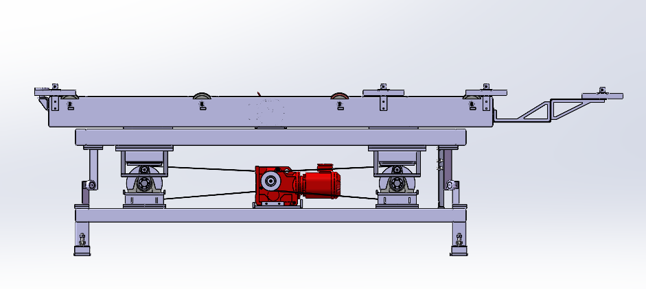 可调节式滚轮台