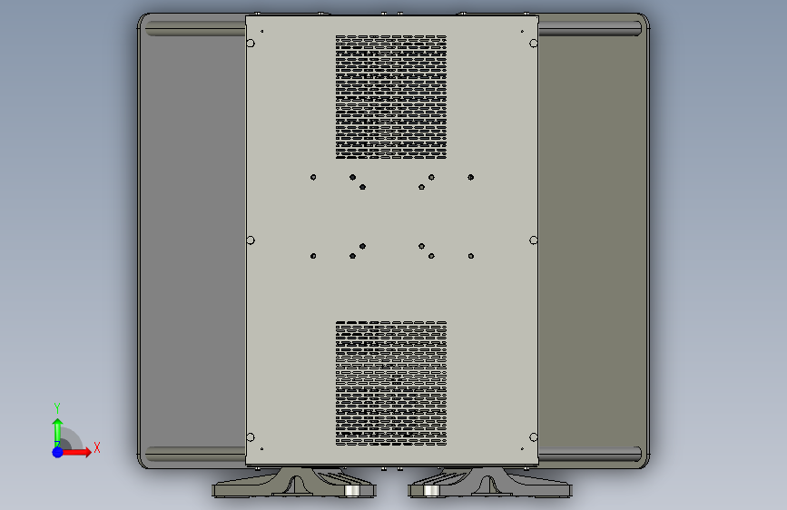 曜越 Core P90 TG ATX机箱是一款中型机箱 正面视图