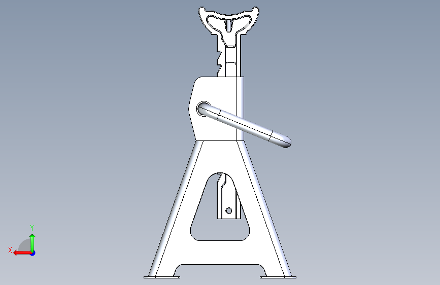 G09259-千斤顶支架 2 吨387